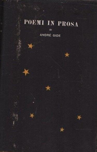 Poemi in prosa - André Gide - copertina