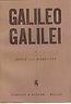 Galileo Galilei - copertina