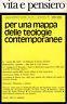 Per una mappa delle teologie contemporanee - copertina