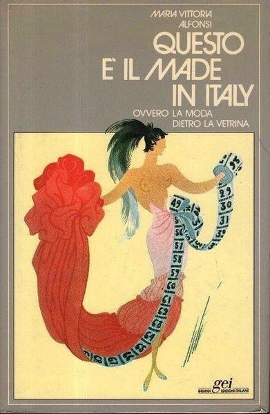 Questo è il made in Italy - Maria Vittoria Alfonsi - copertina