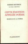 Cette émotion appelée poésie