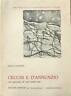 Cecchi e D'Annunzio con appendice di testi critici rari - P. Leoncini - copertina