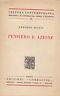 Pensiero e azione (Cattaneo - Mazzini - Romagnosi) - Antonio Monti - copertina