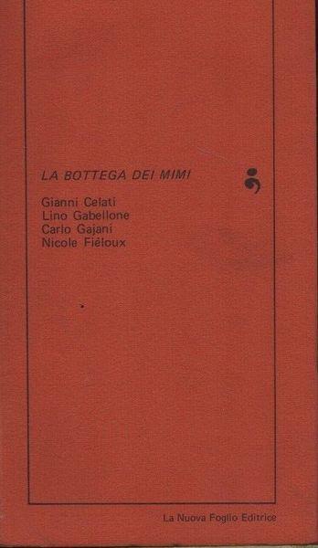 La bottega dei mimi - copertina