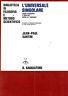 L' Universale Singolare - Jean-Paul Sartre - copertina
