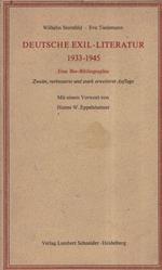 Deutsche exil-literatur 1933-1945
