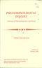 Phenomenological Inquiry