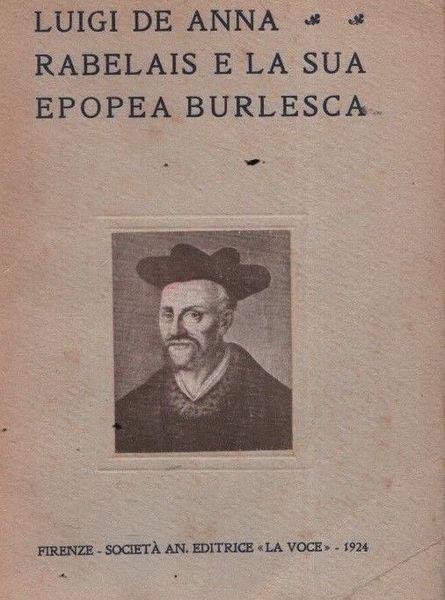 Rabelais e la sua epopea burlesca - De Anna - copertina