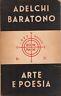 Arte e poesia - Adelchi Baratono - copertina