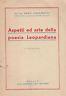 Autografato! Aspetti ed arte della poesia leopardiana - Ennio Stacchiotti - copertina