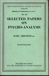 Selected papers on psycho-analysis - Ken Abraham - copertina