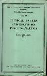 Clinical papers and essays on psycho-analysis - Ken Abraham - copertina