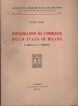 Considerazioni sul commercio dello Stato di Milano