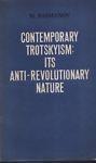 Contemporary trotskyism: its anti-revolutionary nature - Mikhail Basmanov - copertina