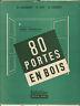 80 portes en bois - copertina