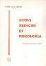 Nuovi principi di psicologia - copertina