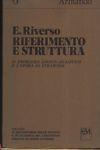 Riferimento e struttura - Riverso - copertina