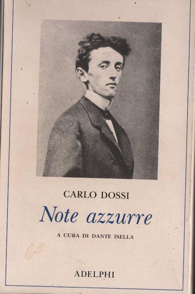 Note azzurre - Carlo Dossi - copertina