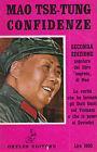 Confidenze - Tse-tung Mao - copertina