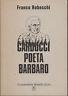 Carducci poeta barbaro - Franco Robecchi - copertina