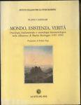 Mondo, esistenza, verità - Flavio Cassinari - copertina