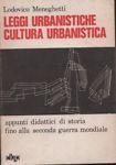 Leggi urbanistiche cultura urbanistica - Egidio Meneghetti - copertina
