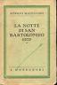 La notte di San Bartolomeo 1572 - Ridolfi Mazzucconi - copertina