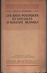 Les idées politiques et sociales d'Auguste Blanqui - Maurice Dommanget - copertina