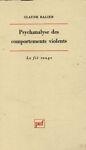 Psychanalyse des comportements violents - C. Balier - copertina