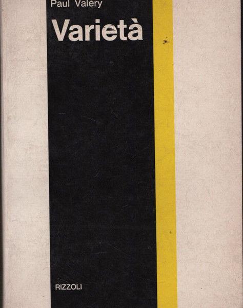 Varietà - Paul Valéry - copertina