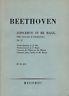 Concerto in Re Magg. per violino e orchestra. Op.61 - Ludwig van Beethoven - copertina