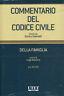 Commentario del Codice civile- Della famiglia- artt. 343- 455 - copertina