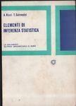 Elementi di inferenza statistica - Rizzi - copertina