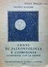 Cenni di paleontologia e cosmologia comparate con la genesi