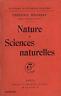 Nature et sciences naturelles - F. Houssay - copertina