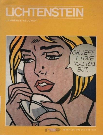 Lichtenstein - Lawrence Alloway - copertina