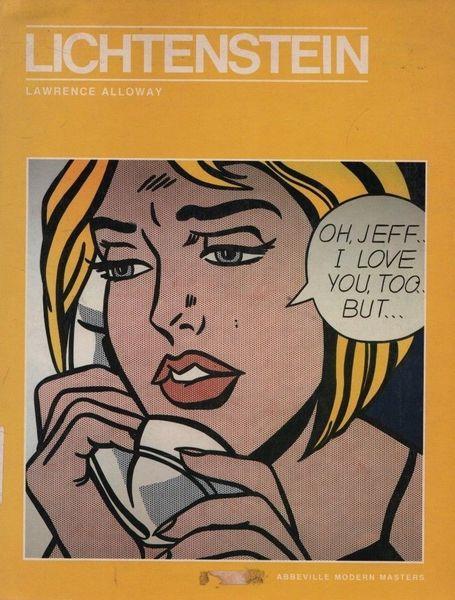 Lichtenstein - Lawrence Alloway - copertina