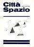 Città Spazio. Mensile di urbanistica e pianificazione del territorio. Numero 3 - 4, maggio 1968 - copertina