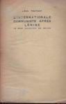 L' Internationale communiste après Lénine - Lev Trotsky - copertina