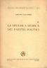 La dinamica storica dei partiti politici - A. Colombo - copertina