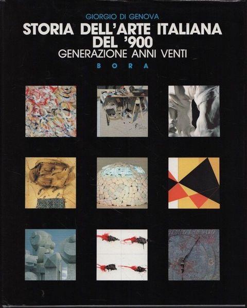 Storia dell'arte italiana del '900. Generazione anni Venti - copertina