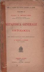 Metafisica generale o ontologia