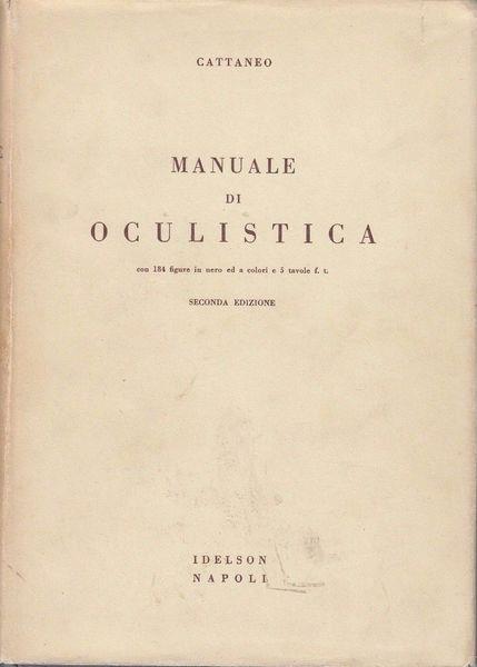 Manuale di oculistica - copertina