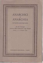 Anarchici e anarchia nel mondo contemporaneo
