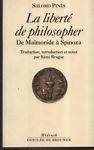 La liberté de philosopher - copertina