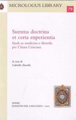 Summa Doctrina Et Certa Experientia