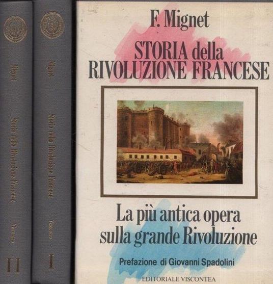 Storia della Rivoluzione Francese. 2 voll - M. Mignet - copertina