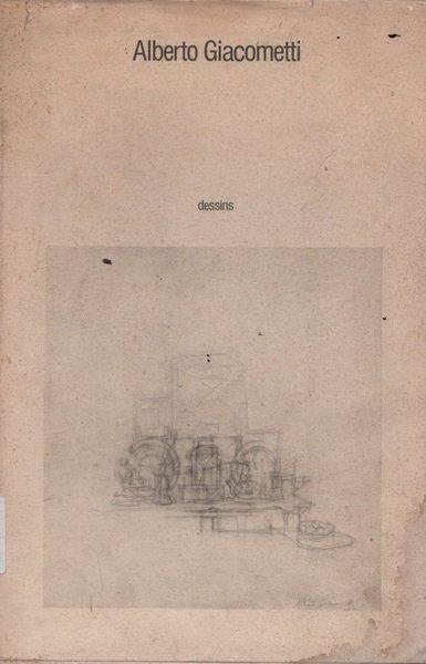 Alberto Giacometti. Dessins - copertina
