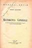 Matematica generale - Bruno Costantini - copertina