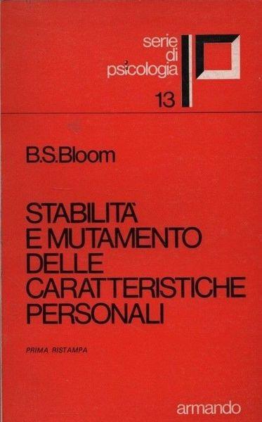 Stabilità e mutamento delle caratteristiche personali